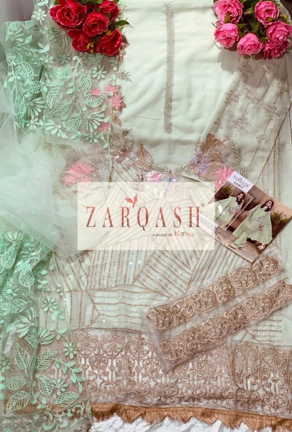 Zarqash Anaya Nx 2105  Georgette Embroidery Pakistani Salwar Suits